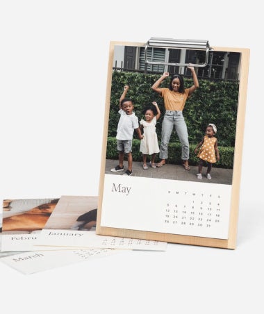 Custom Desktop Photo Calendar